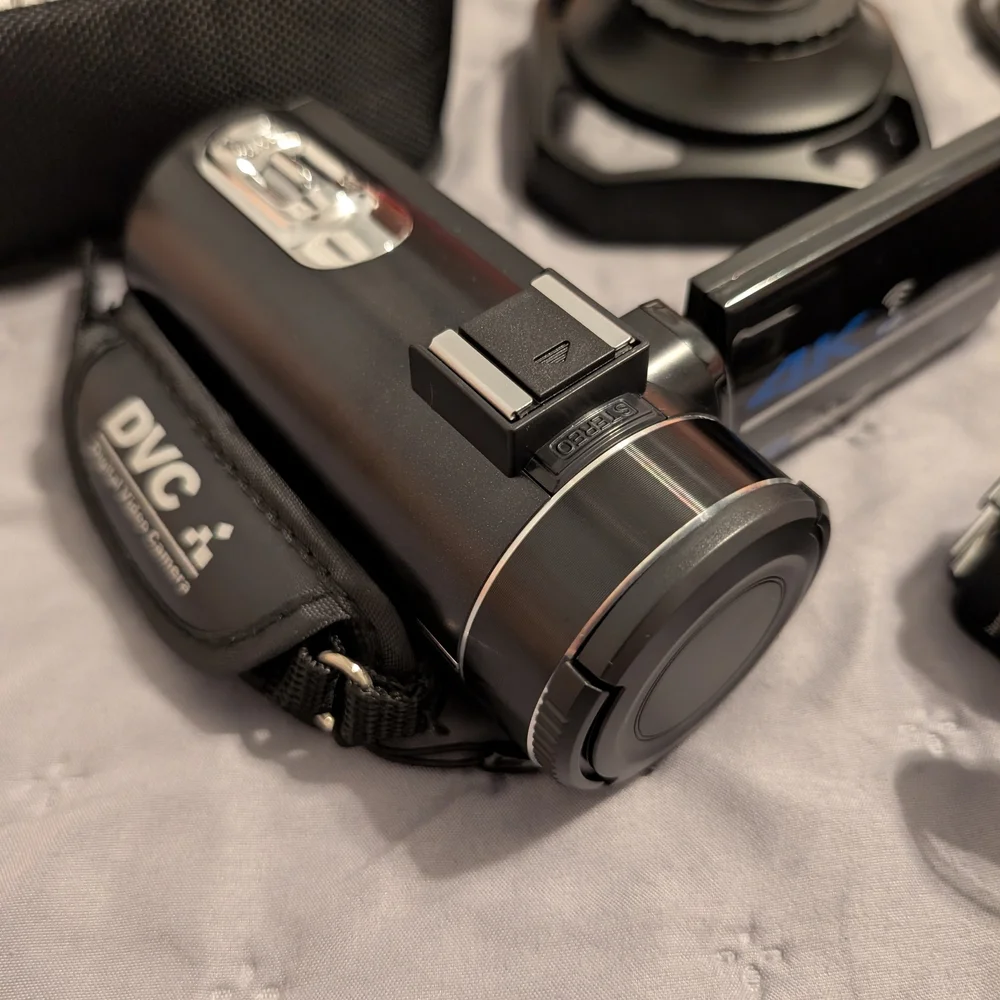 Black Video Camera Kit